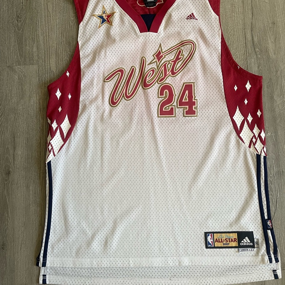Adidas Los Angeles Lakers Kobe Bryant 2007 All Star Game Jersey Size XL